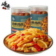 峰味尊食 蒜香加辣无骨鸡爪 500克