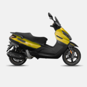 aprilia比亚乔X7 2.0版 踏板摩托车 piaggio 低油耗 ABS 可上牌摩托车 铂金黄 全款  高座790mm
