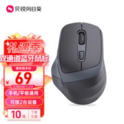 贝锐向日葵 贝锐 向日葵 蓝牙鼠标双通道远控办公 智能鼠标远程办公笔记本电脑平板手机可用 可接2台设备