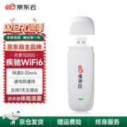 京东云 随身移动6免插卡无线上网卡三网通便携4G路由器随行电脑学生宿舍宽带流量卡 +WiFi6