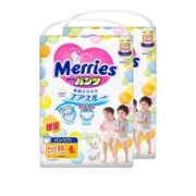 88VIP会员：Merries 妙而舒 宝宝拉拉裤 XL44片*2