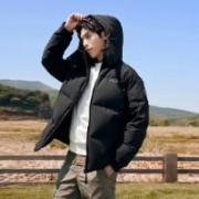 23日10点开抢：BOSIDENG 波司登 短款修身 连帽羽绒服 颜色任选