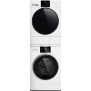 松下（Panasonic）白月光洗烘套装 10kg全自动滚筒洗衣机+9kg热泵变频烘干机 消毒洗 自清洁 除皱免熨 31JED+EH900W