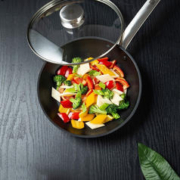 ZWILLING 双立人 不粘锅平底锅煎锅炒菜锅煎饼少油烟煎蛋锅牛排锅Enjoy锅具厨具 24cm煎锅+带盖+硅胶铲