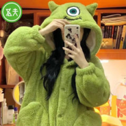 MIHGFU 名夫 女士 珊瑚绒秋冬保暖睡袍家居服睡衣套装 颜色可选