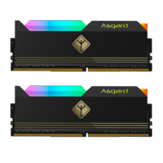 阿斯加特（Asgard）32GB(16Gx2)套装 DDR5 4800 台式机内存条 阿萨战士系列-炫酷黑甲RGB灯条