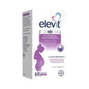 elevit澳版dha高含量孕妇孕藻油60粒
