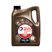 道达尔（Total）快驰5000 全新合成技术机油润滑油 5W30 SP/GF-6A级 4L
