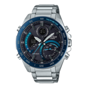 卡西欧（CASIO）男表EDIFICE太阳能蓝牙红牛限量版赛车手表男 黑蓝ECB-900DB-1B