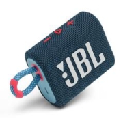 JBL 杰宝 GO3 2.0声道 便携式蓝牙音箱 蓝拼粉色