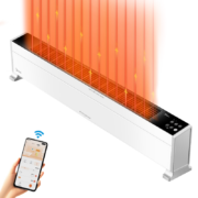 超级补贴：Midea 美的 石墨烯踢脚线取暖器暖风机 HDY22L