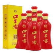 口子窖 六年型 兼香型 白酒 41度 450ml*6瓶 整箱装 纯粮口子酒 送礼宴请
