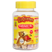 丽贵小熊糖lilcritters儿童维生素D3+磷双重补钙儿童维生素软糖60粒