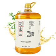 京东百亿补贴：牟农 食用油  古法炒香花生油6.18L