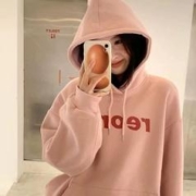 统一价两件加绒加厚 秋冬加厚情侣卫衣