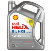 再降价、需首购、PLUS会员：Shell 壳牌 Helix HX8系列 灰喜力 5W-40 SP级 全合成机油 4L 港版