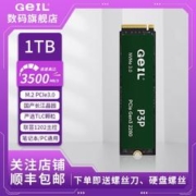 GeIL 金邦 P3P 1TB 3500MB/sM.2固态硬盘PCIE3.0协议笔记本台式通用