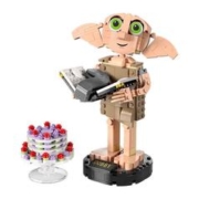 LEGO 乐高 哈利波特系列76421家养小精灵多比模型儿童益智拼装玩具