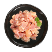 上鲜 鸡腿肉块 800g/袋 冷冻 出口级 鸡丁鸡腿肉丁鸡肉块清真食品