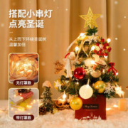 礼遇季：千棵树 圣诞装饰小型桌面摆件 迷你圣诞树B 大