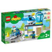乐高（LEGO）积木得宝DUPLO10959警察局与警用直升机2岁+儿童玩具圣诞礼物