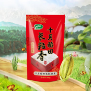 PLUS会员：十月稻田 长粒香米 500g