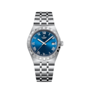 帝舵（TUDOR）瑞士手表男皇家系列自动机械男士腕表 M28500-0005 蓝盘 38mm
