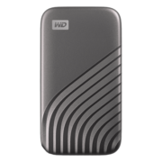 西部数据 NVMe 固态移动硬盘 My Passport SSD 随行外接金属外壳 Type-C接口 深空灰-(传输速度1050MB/s） 2TB( 官方标配)