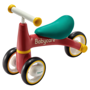 babycare儿童三轮车 平衡车无脚踏 宝宝三轮滑行学步车-罗拉红