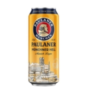 保拉纳（PAULANER）慕尼黑大麦啤酒 500ml*24听 整箱装 德国原装进口