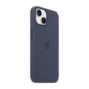 Apple iPhone 14 Plus 专用 MagSafe 硅胶保护壳 iPhone保护套- 风暴蓝色 保护套 手机套 手机壳
