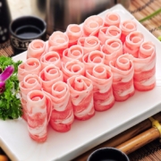 plus会员：大庄园国产 羔羊肉片卷 500g/袋*2件