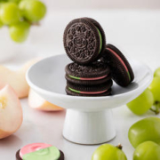 OREO 奥利奥 夹心饼干 水晶葡萄味+水蜜桃味 388g