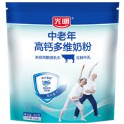 plus会员:光明 中老年高钙多维400g ＊3件