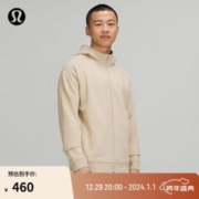lululemon 丨City Sweat 男士拉链连帽衫 LM3CCGS 浅驼色 M