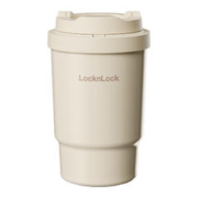 LOCK&LOCK 遇见元气保温杯水杯女生陶瓷内胆316不锈钢咖啡杯