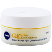 妮维雅（NIVEA）辅酶Q10防晒日霜乳液50ml SPF15 保湿面霜女士 紧致淡纹 护肤品