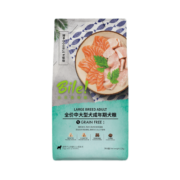 比乐狗粮 原味臻系列低敏无谷配方中大型成犬粮金毛阿拉斯加狗粮 12kg