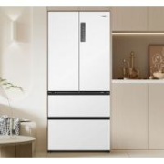 再降价，PLUS会员：Haier 海尔 BCD-500WGHFD4DW9U1 风冷多门冰箱 500L 月莹白