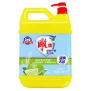 雕牌清新柠檬洗洁精4.68kg 环保无磷配方（新老包装随机发货）