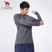 超级补贴：Camel 骆驼 男女同款运动长袖 户外抓绒上衣 多款式