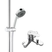高仪（GROHE） 进口淋浴花洒套装 100MM空气注入手持花洒 4种出水模式26094000