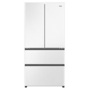 预售、PLUS会员：Haier 海尔 零距离自由嵌入系列 BCD-460WGHFD4DW9U1 风冷多门冰箱 460L 月莹白