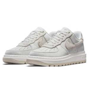 耐克nike板鞋男空軍一號af1airforce1秋冬運動鞋dd9605100淺灰42