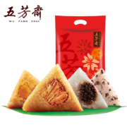 聚划算百亿补贴：WU FANG ZHAI 五芳斋 肉粽组合 10粽5味1400g