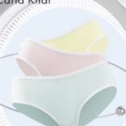 Caria Knar 凯卡娜 新疆棉 中腰纯棉抗菌内裤女 9条
