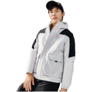 探拓（TECTOP）NASA联名款男士户外运动加厚棉服   休闲登山保暖外套 白色 M