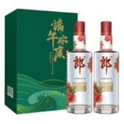 再降价，需弹卷：LANGJIU 郎酒 浓酱兼香型白酒 45度480ml*2瓶礼盒装