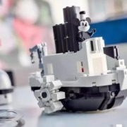LEGO 乐高 积木40659威力号蒸汽船迪士尼儿童拼搭玩具