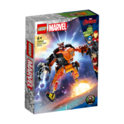 乐高（LEGO）积木超级英雄76243火箭浣熊威猛机甲6岁+儿童玩具生日礼物